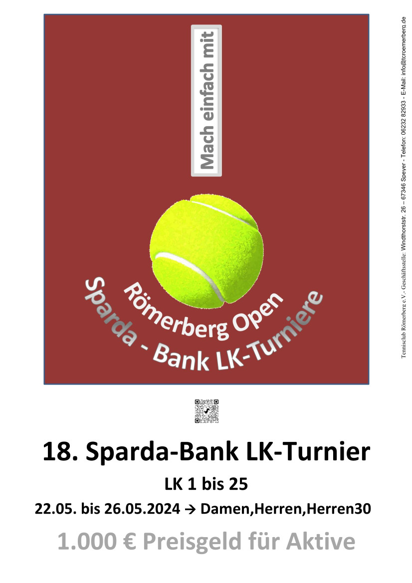 Mehr über den Artikel erfahren Sparda-Bank LK-Turnier